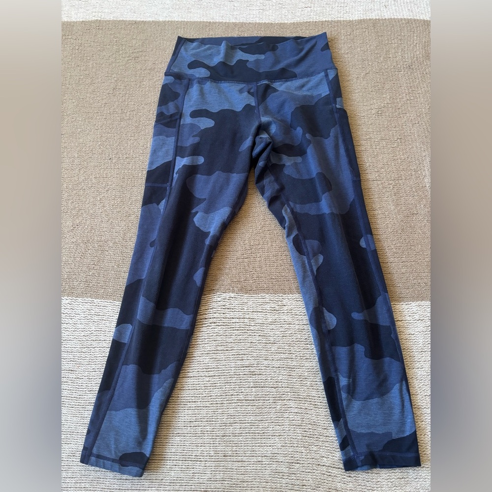 aerie Blue Camo Leggings